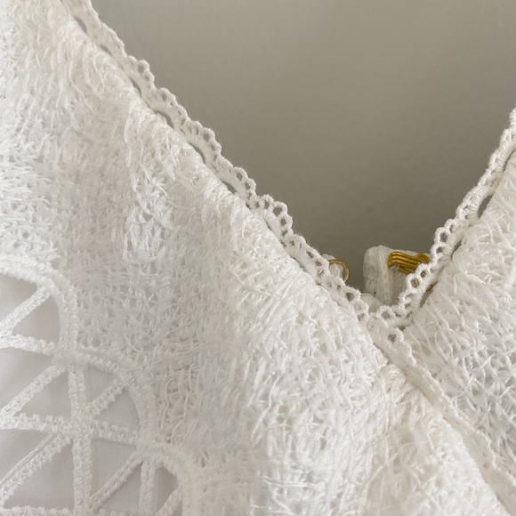 Guess LA White Eyelet Dress - Picture 5 of 8